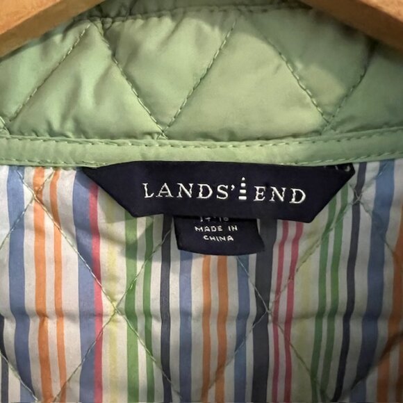 Lands' End Quilted Jacket Thermolite - Picture 4 of 5